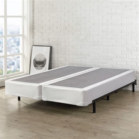 queen size split box spring metal frame|split queen box spring walmart.